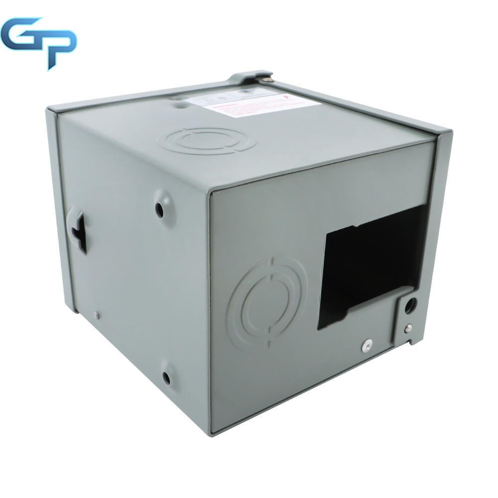 Outdoor Electrical Outlet Box Dual 20Amp GFCI Receptacle Weatherproof 3R Cover