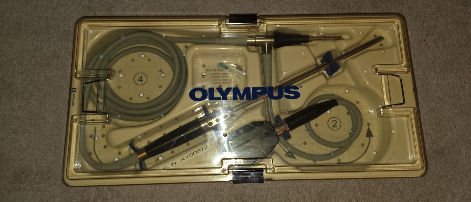 Olympus Endoeye Visera A50001A 10mm 0 Degree Endoscope