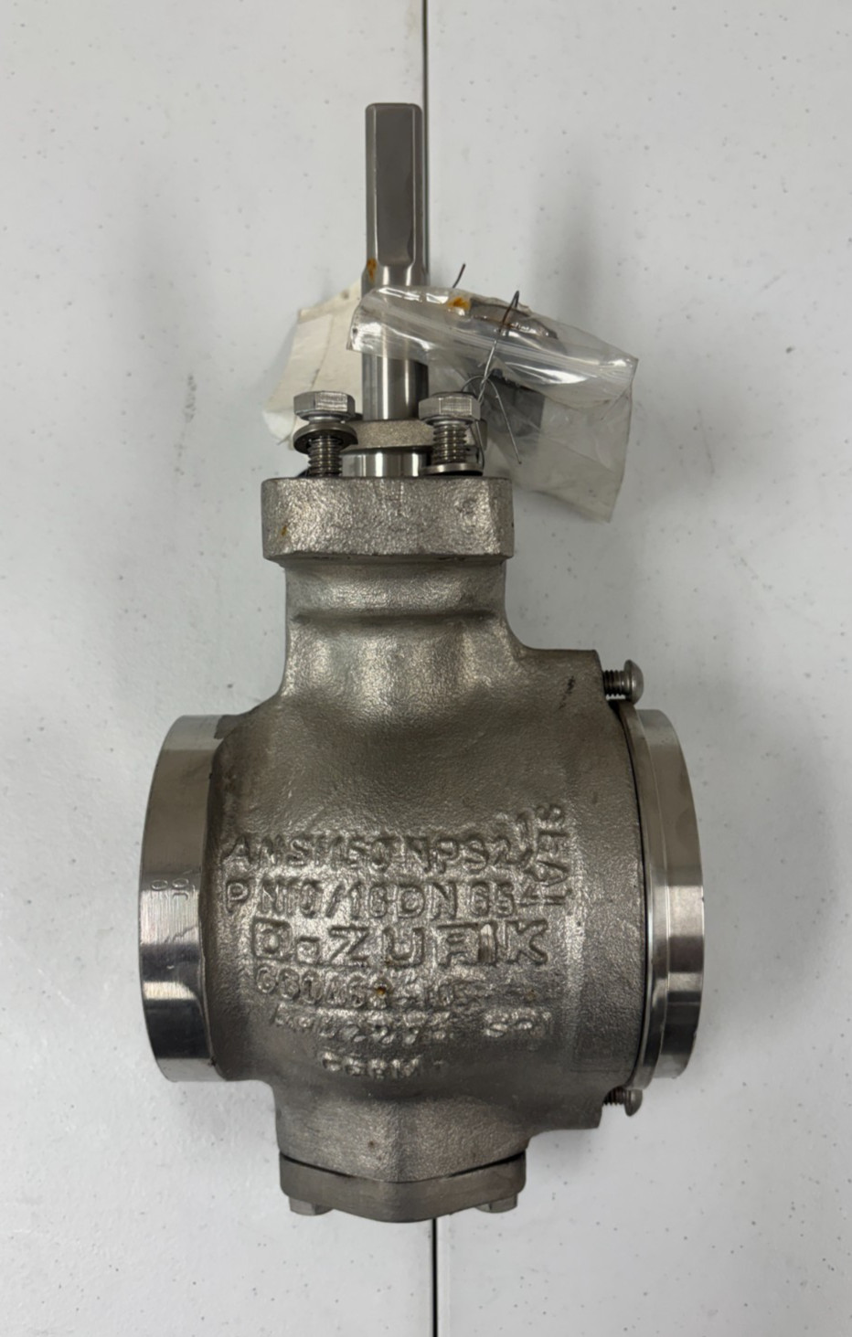 DeZURIK 2.5in CF8M Stainless V-Port Ball Valve ANSI 150 NEW