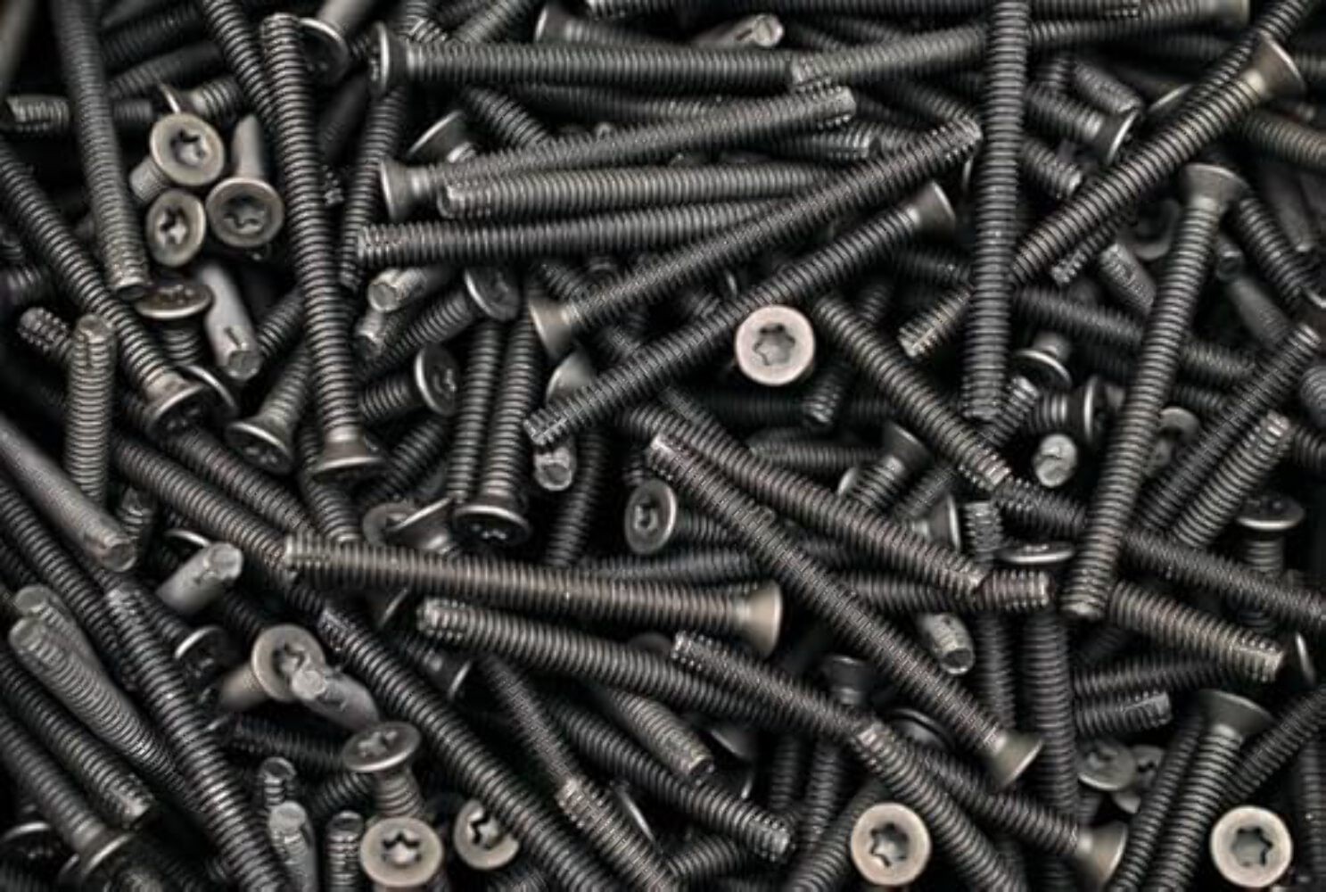 100 Qty 5/16-18 x 2-1/2″ Flat Head Thread Cutting Floor Board Trailer Deck Screw