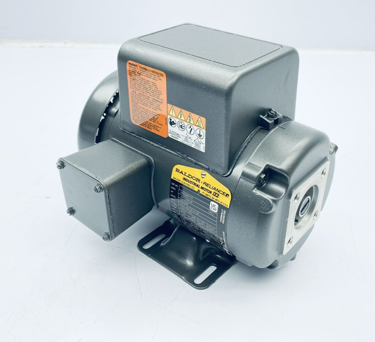 BALDOR 34N546Z775 VIKING PUMP MOTOR .33HP 1/3HP 115/230V 1450/1750RPM 56YZ IE2
