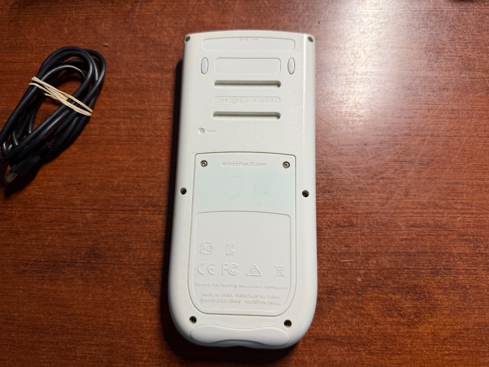 Texas Instruments TI-84 Plus C Silver Edition Graphing Calculator + Cable