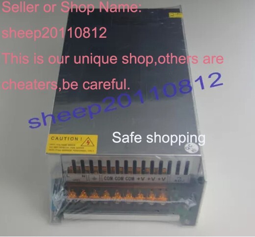 AC100-120V to 34VDC 29A 1000W Output Switching Power Supply CNC WITH CE