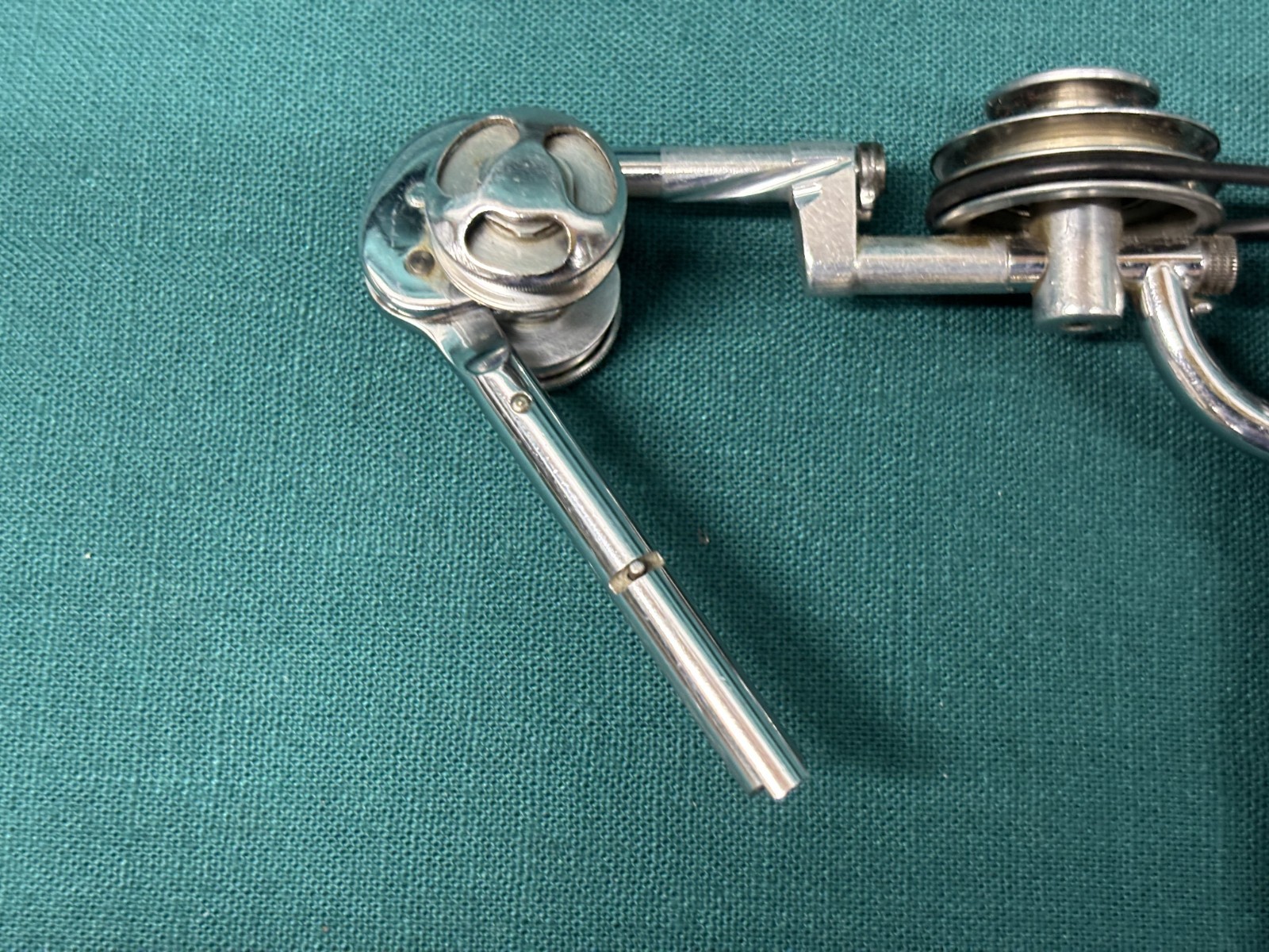 Vtg Midwest American True-Torc Dental Handpiece +Attachments +Parts (18H)