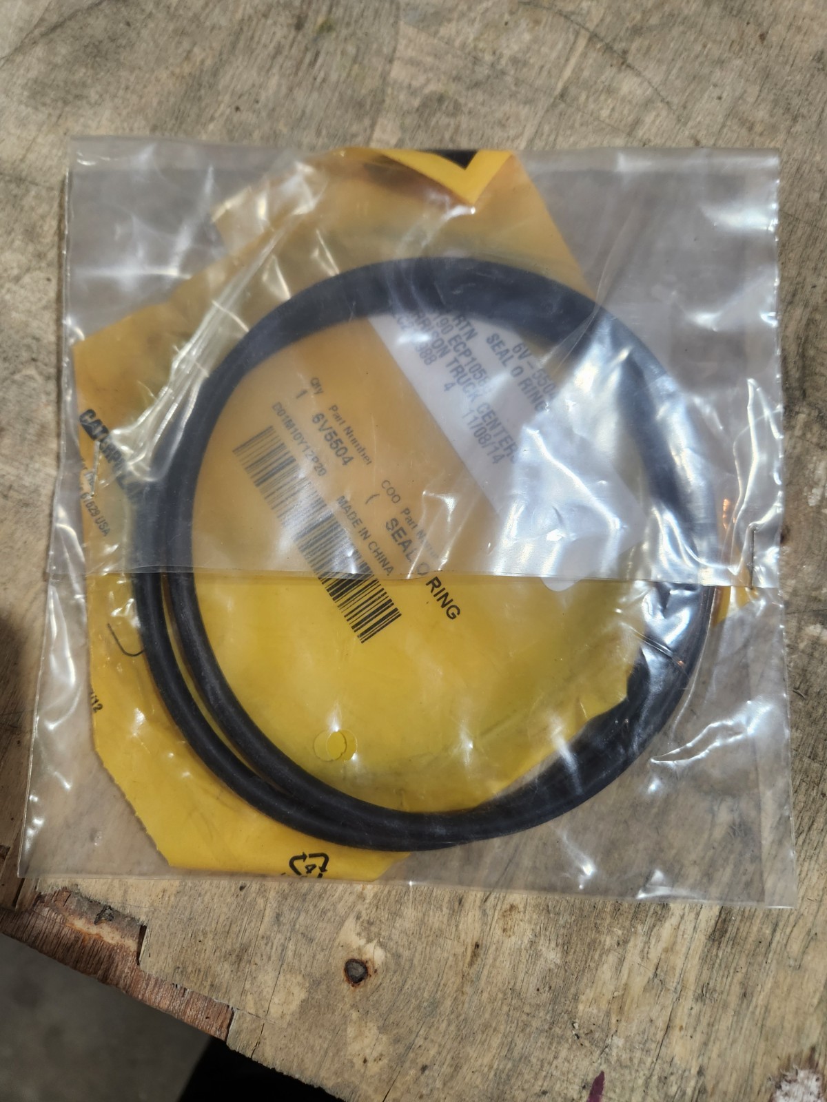 Qty 3** OEM Cat 6V-5504 O-Ring 107.32 mm ID (6V5504)