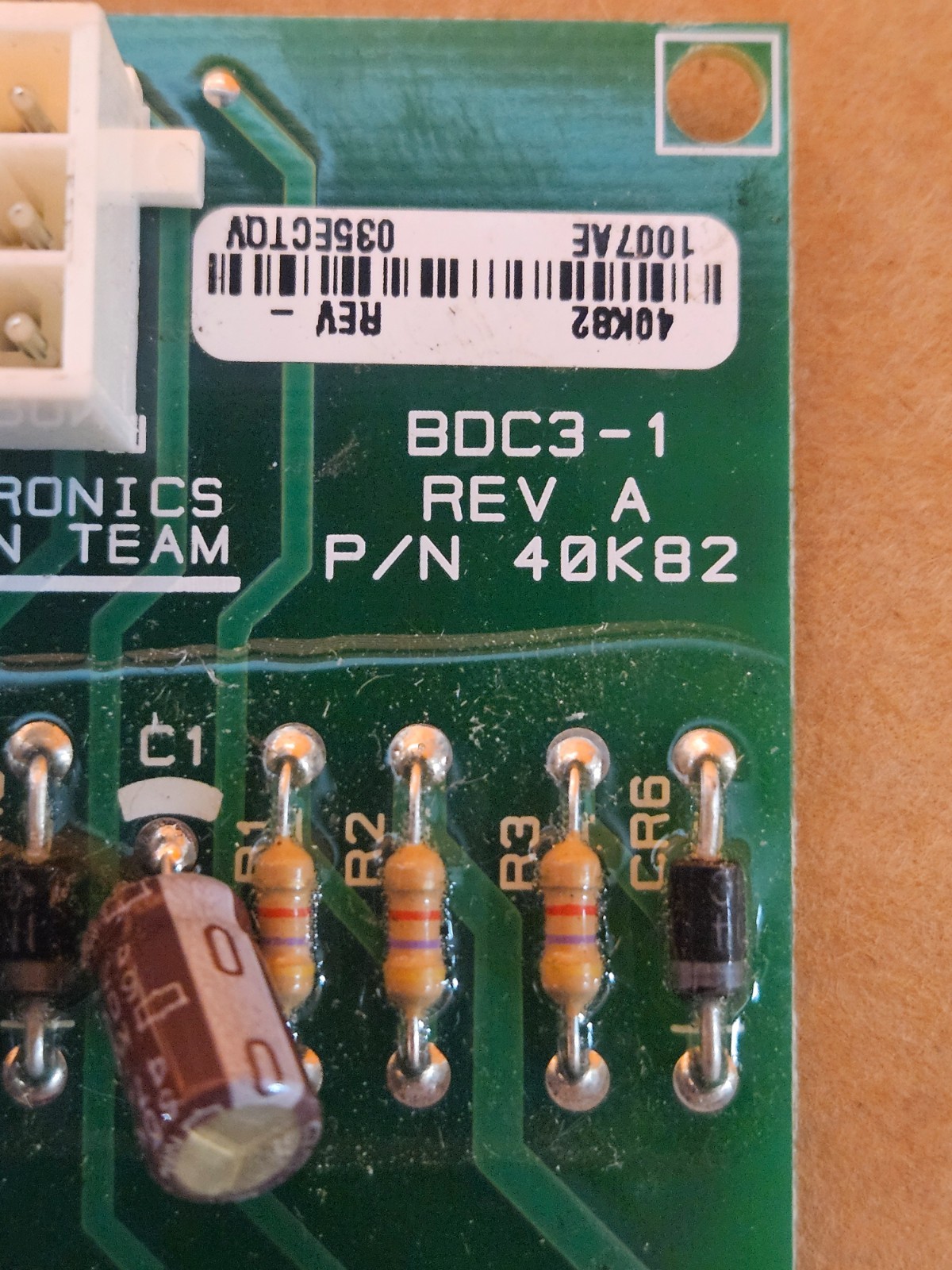 Lennox 40K82 BDC3-1 Blower Delay Control Board Rev A