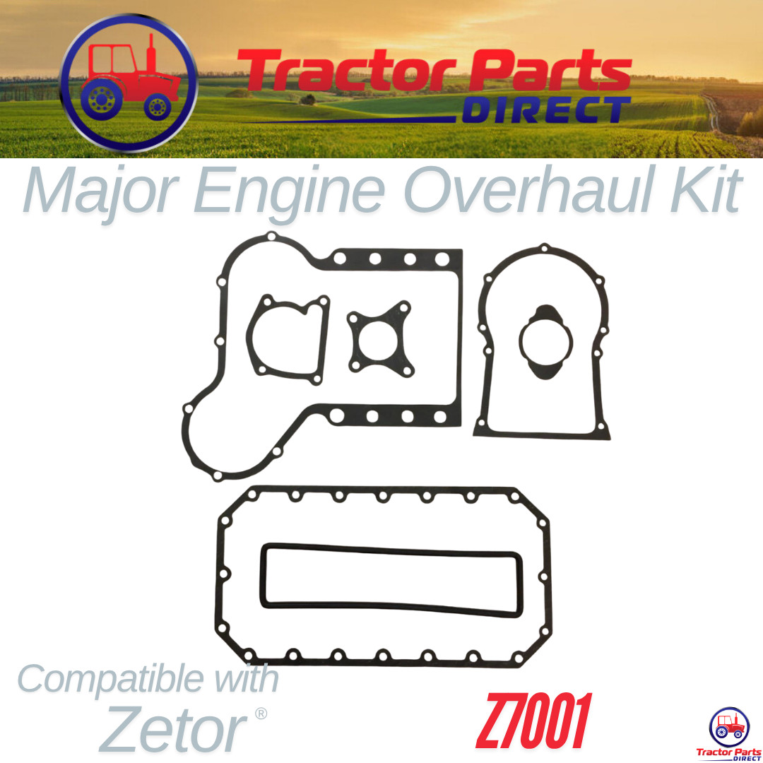 MAJOR ENGINE OVERHAUL KIT compatible w Zetor® Z7001 – 7011 7045