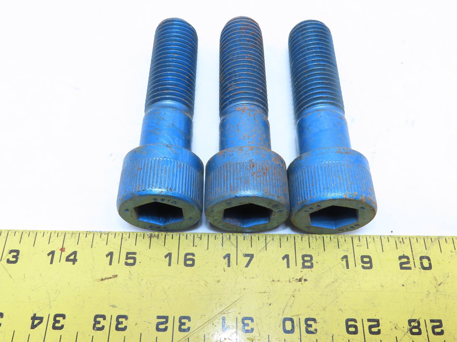 QTY 3 Unbrako M24x3.0x90mm U130 Metric Socket Head Cap Screw Bolt Class 12.9