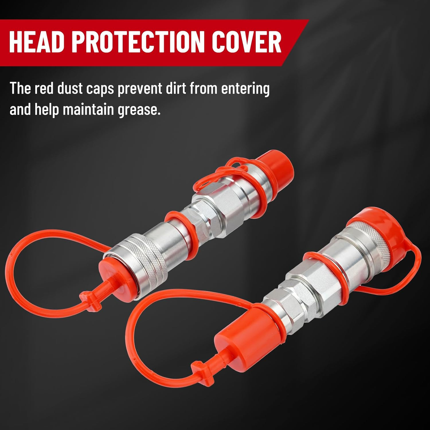 1/2″ Flat Face ISO 16028 to Ag ISO 5675 Pioneer Style Hydraulic Quick Connect Co