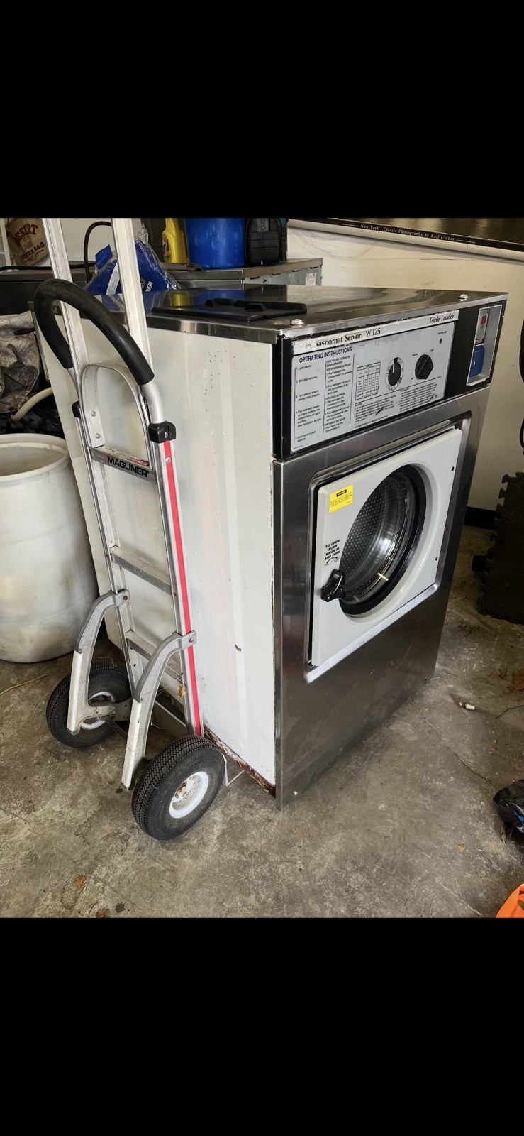 Wascomat Senior W 125 Commercial Washing Machine 35lb