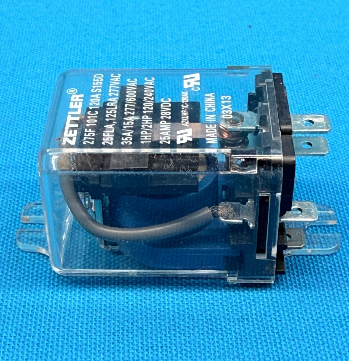 Zettler Power Relay AZKUHP-1C-120AK / 1460-1271 for Coleman Mach AIR Conditioner