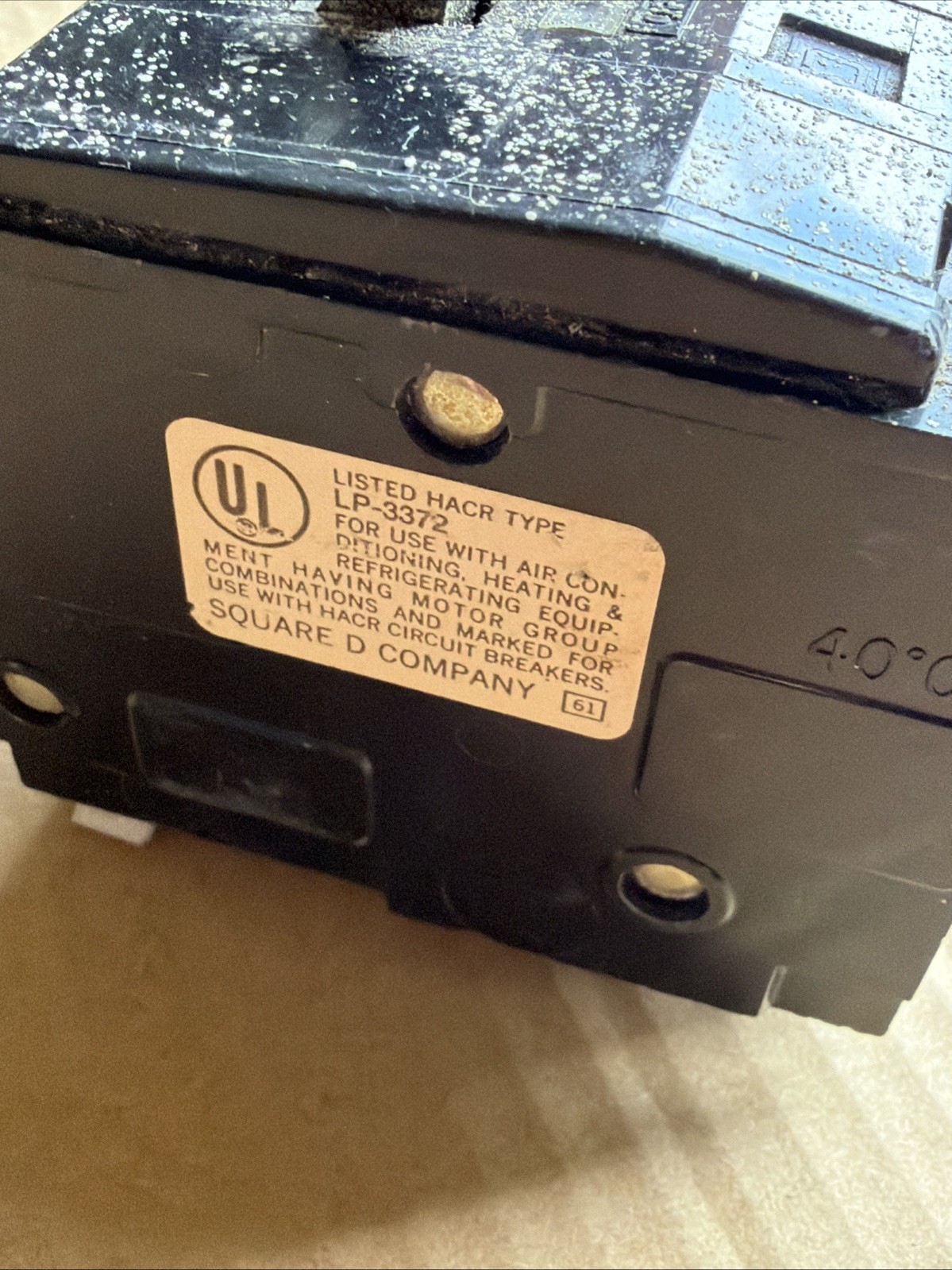 Square D QOB330 3 Pole 30 Amp 240V Bolt On QOB Circuit Breaker.