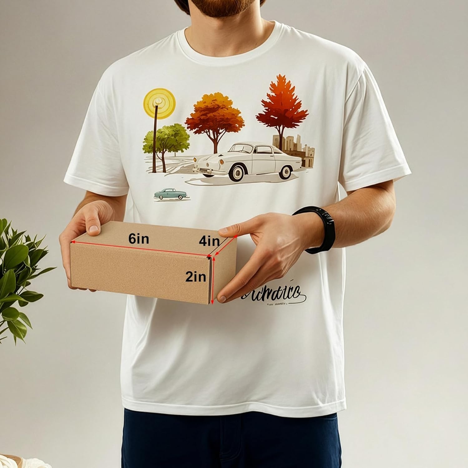 Crush Resistant 6x4x2 Cardboard Mailer Boxes – 20 Recyclable Shipping Solutions