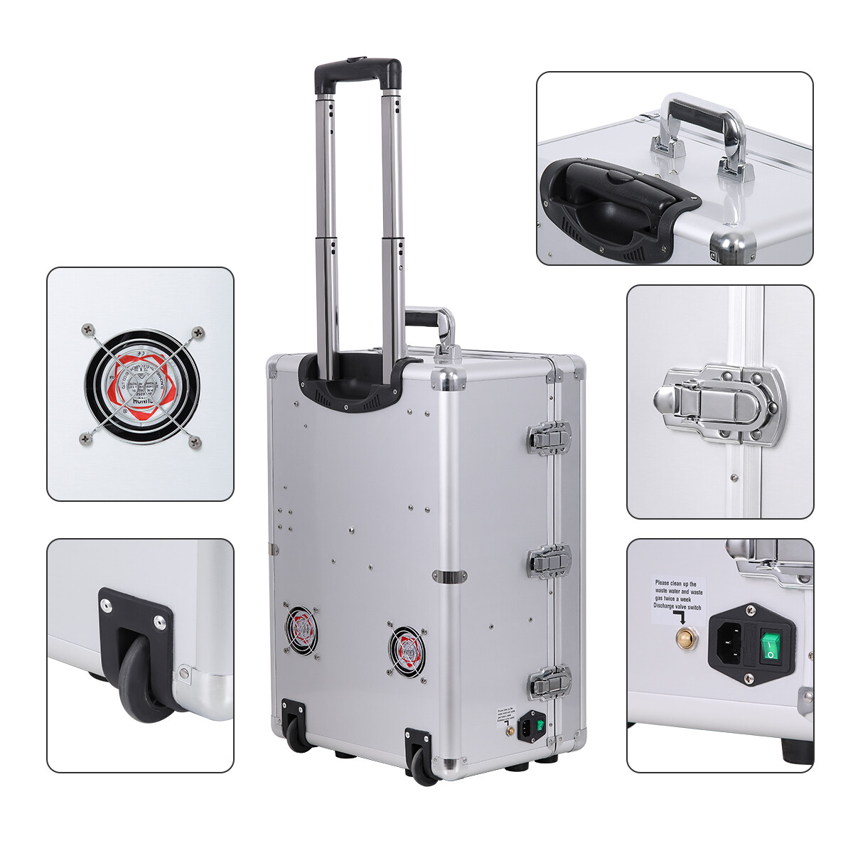 Mobile Dental Delivery Unit +Curing Light/ Dental Folding Chair Air Turbine Unit