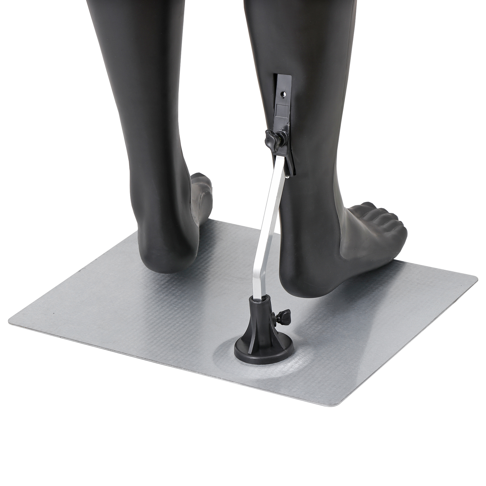 Male Mannequin Dress Form 73″ Adjustable Mannequin Full Body Stand w/Base Black
