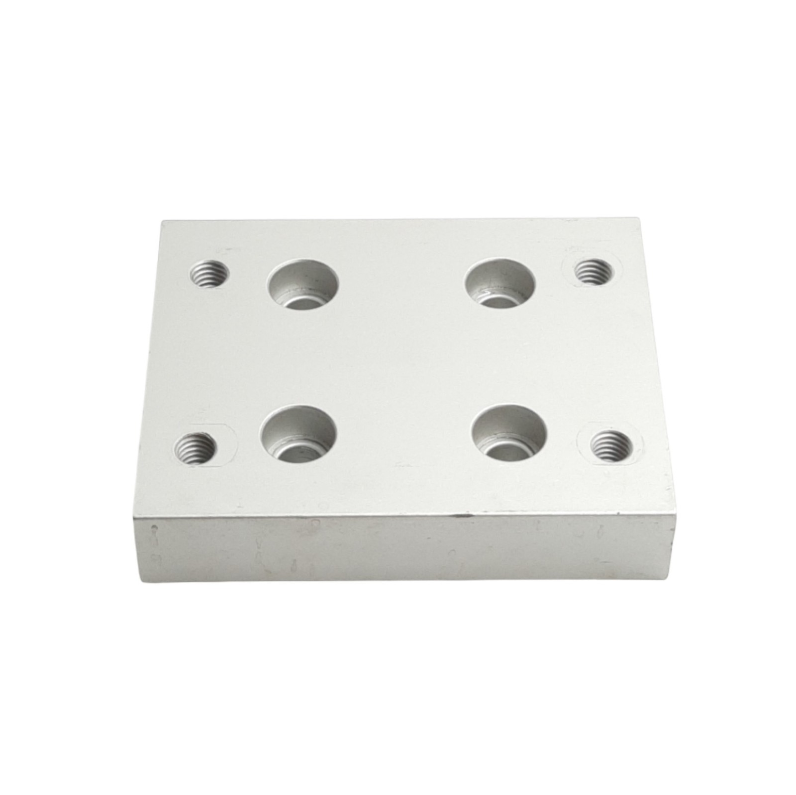 80/20 2420 15 Series Flange Mount Caster Base Plate, 3.750in x 3.00in x 0.750in