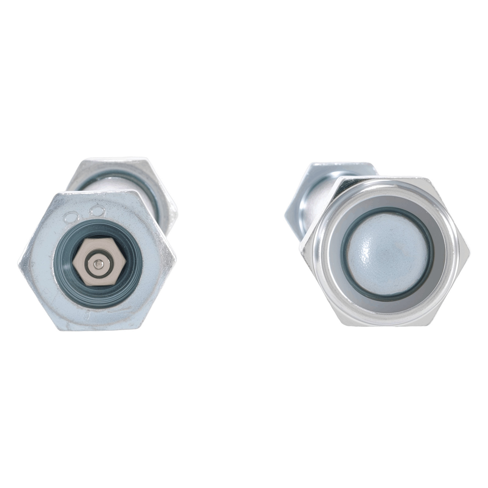 25mm X 170mm New Mini Excavator Bucket Pins Greasable Hex Head Pins Set (2 Pins)