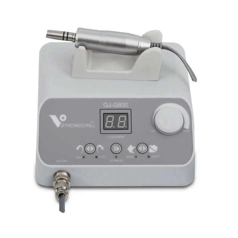 Strongdrill Dental Lab Brushless Micromotor G800 with 50000 rpm Handpiece W101E