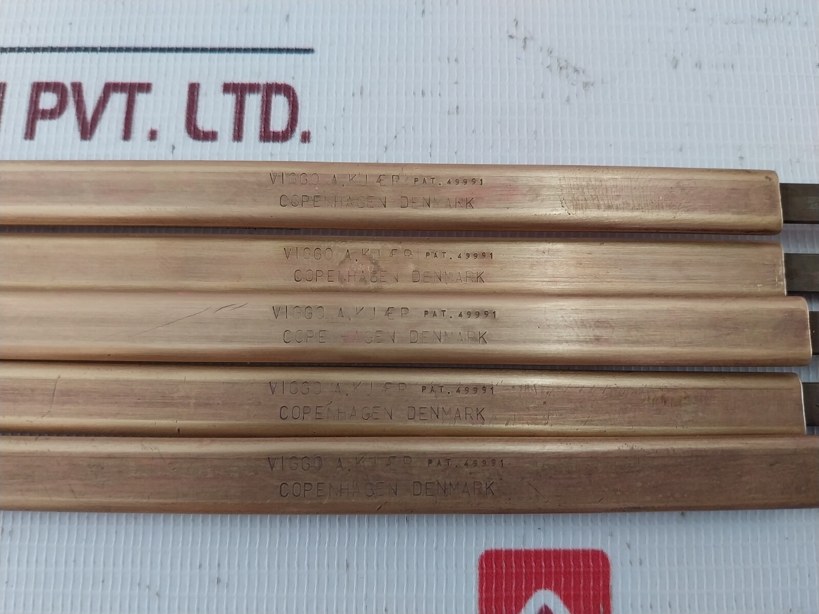 VIGGO A.KJAER 49991 Bearing Feeler Gauge Set MIN 0.36 MAX 0.58