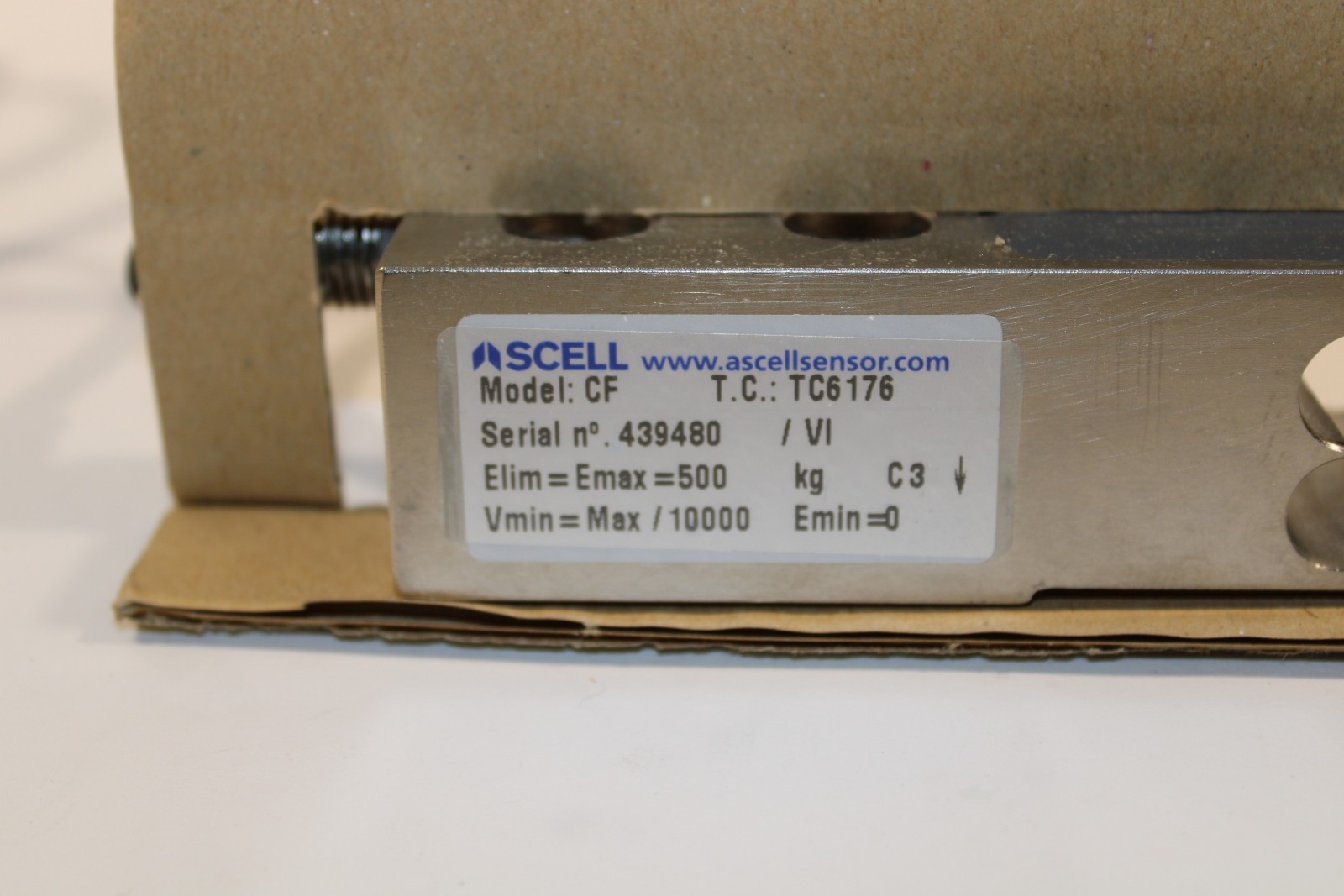 Ascell CF Load Cell 500kg NEW