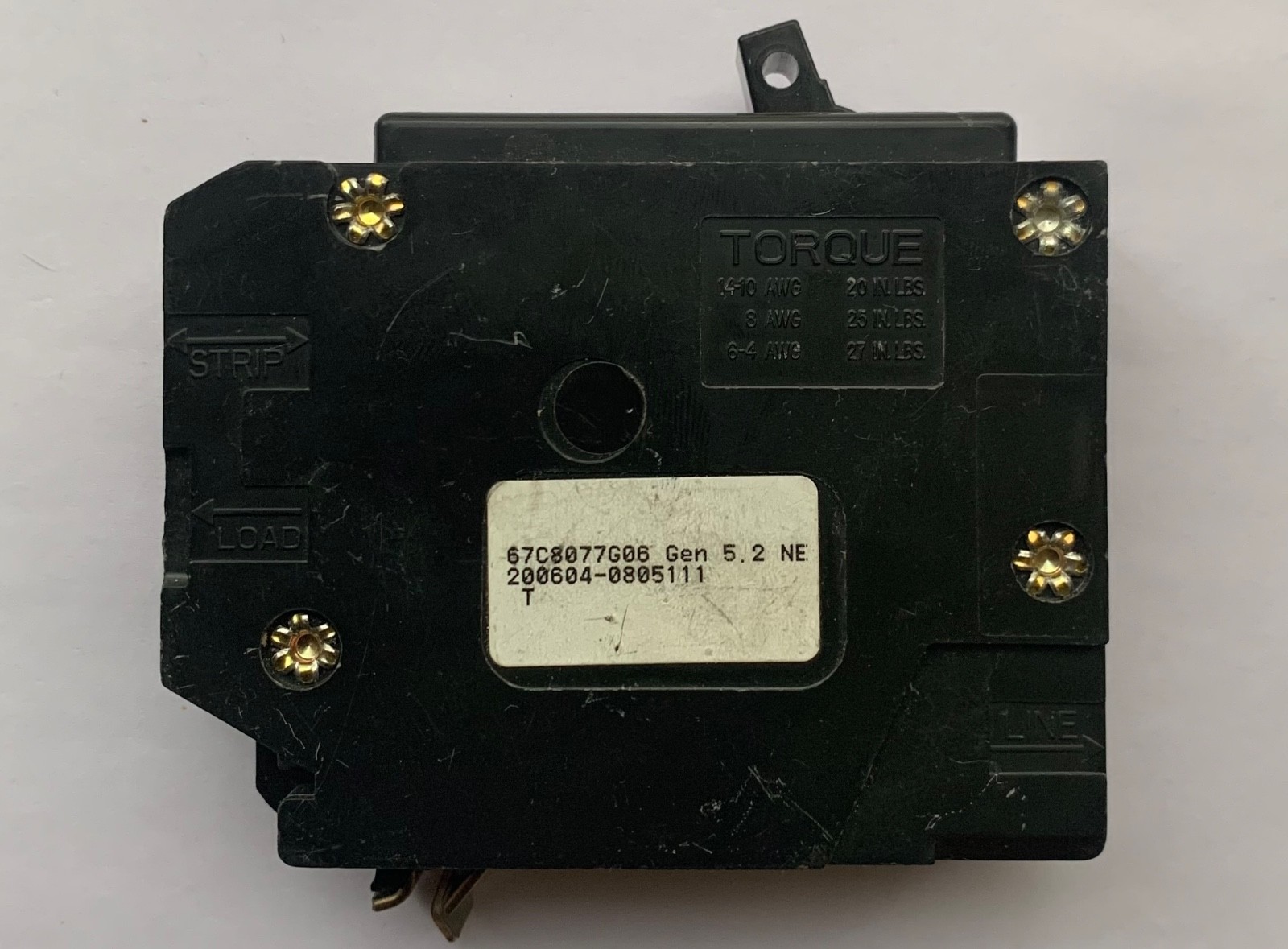 EATON BRP120DF DUAL FUNCTION CIRCUIT BREAKER GFCI AFCI 120V/20A 1-POLE FREE SHIP