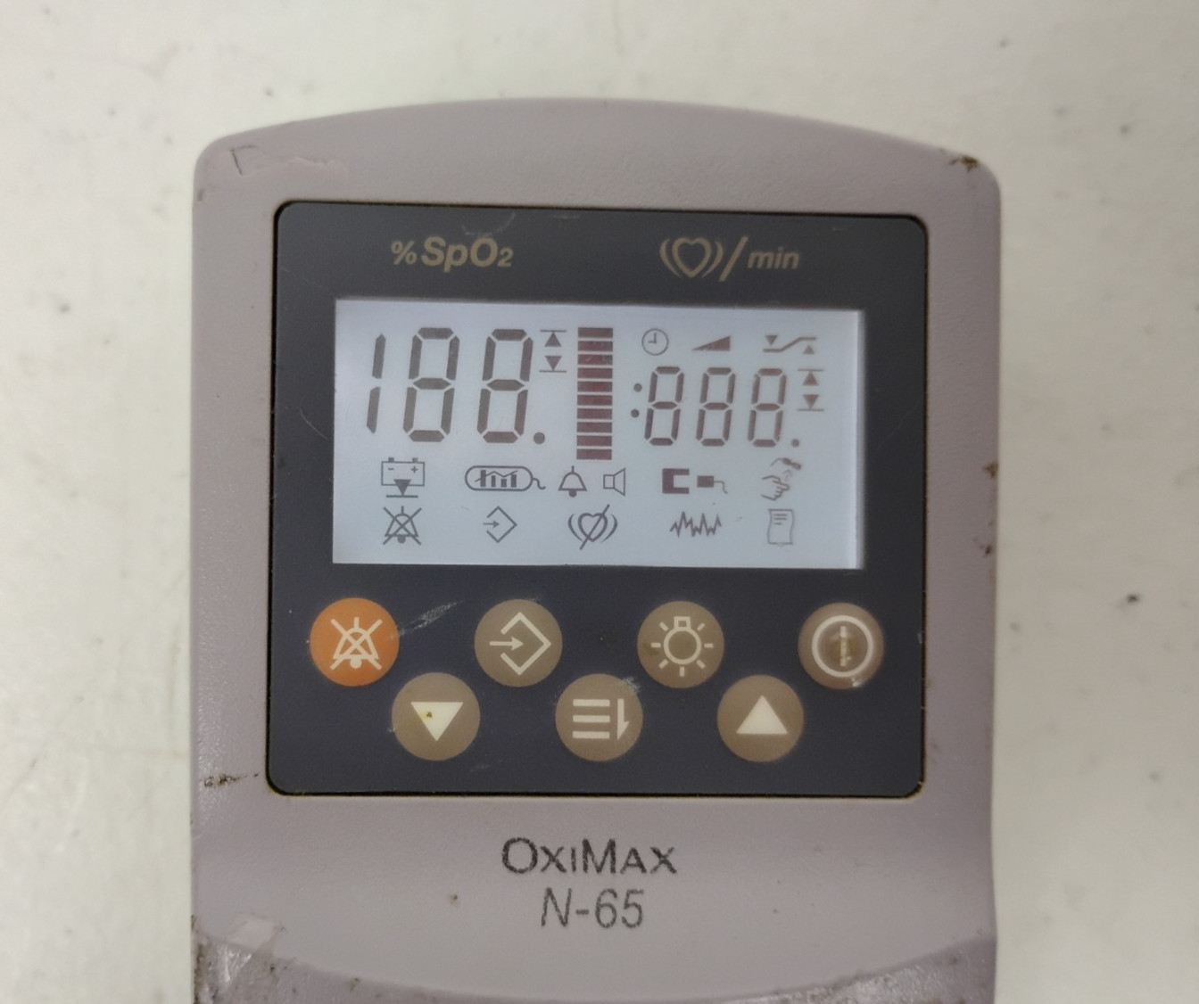 Nellcor N-65 OxiMax Handheld Pulse Oximeter