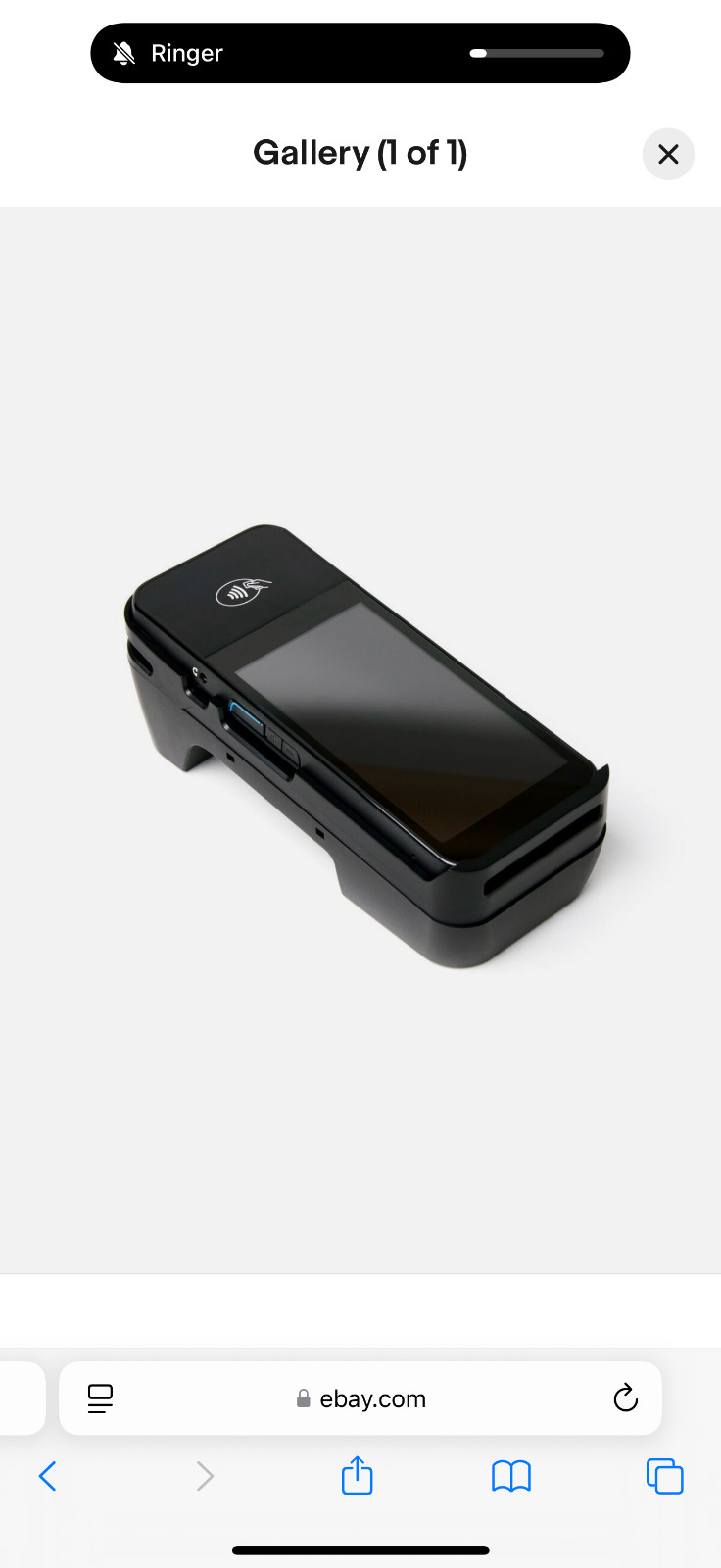 BBPOS WisePOS E reader used with Stripe