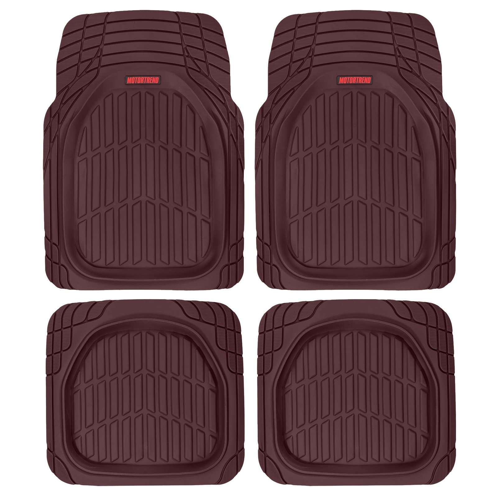 Motor Trend – Rubber Floor Mats For Car Suv Van – All –