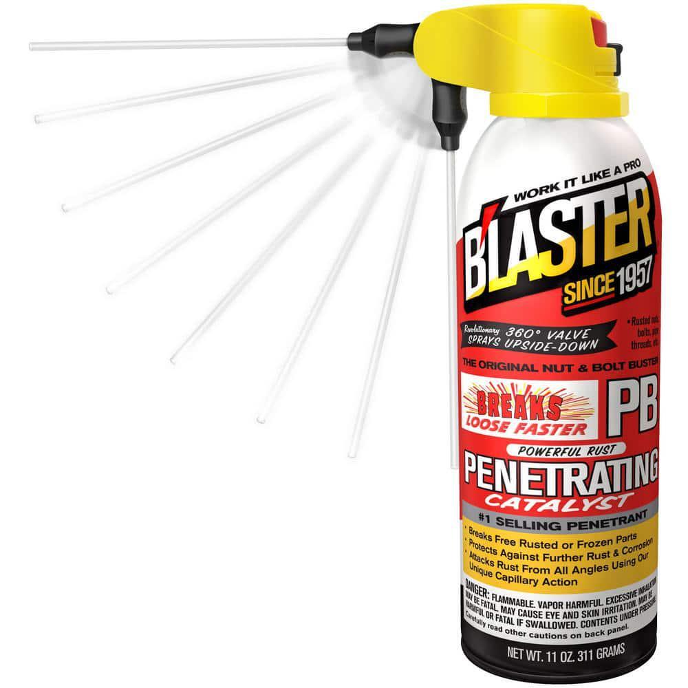 PB Blaster Penetrating Oil Rusted Seized Bolts Lubricant Spray 11oz (pack of 12