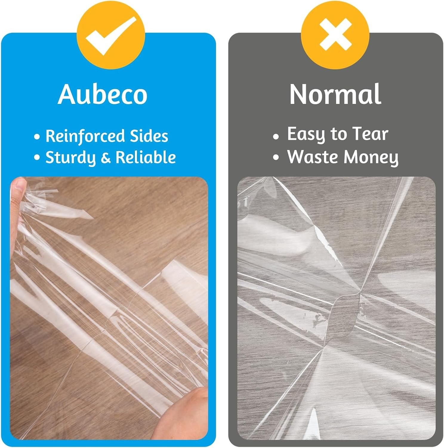 120pcs 12X15 Inch Self Sealing Cellophane Bags, Clear Large Shirt Poly Bag fo…