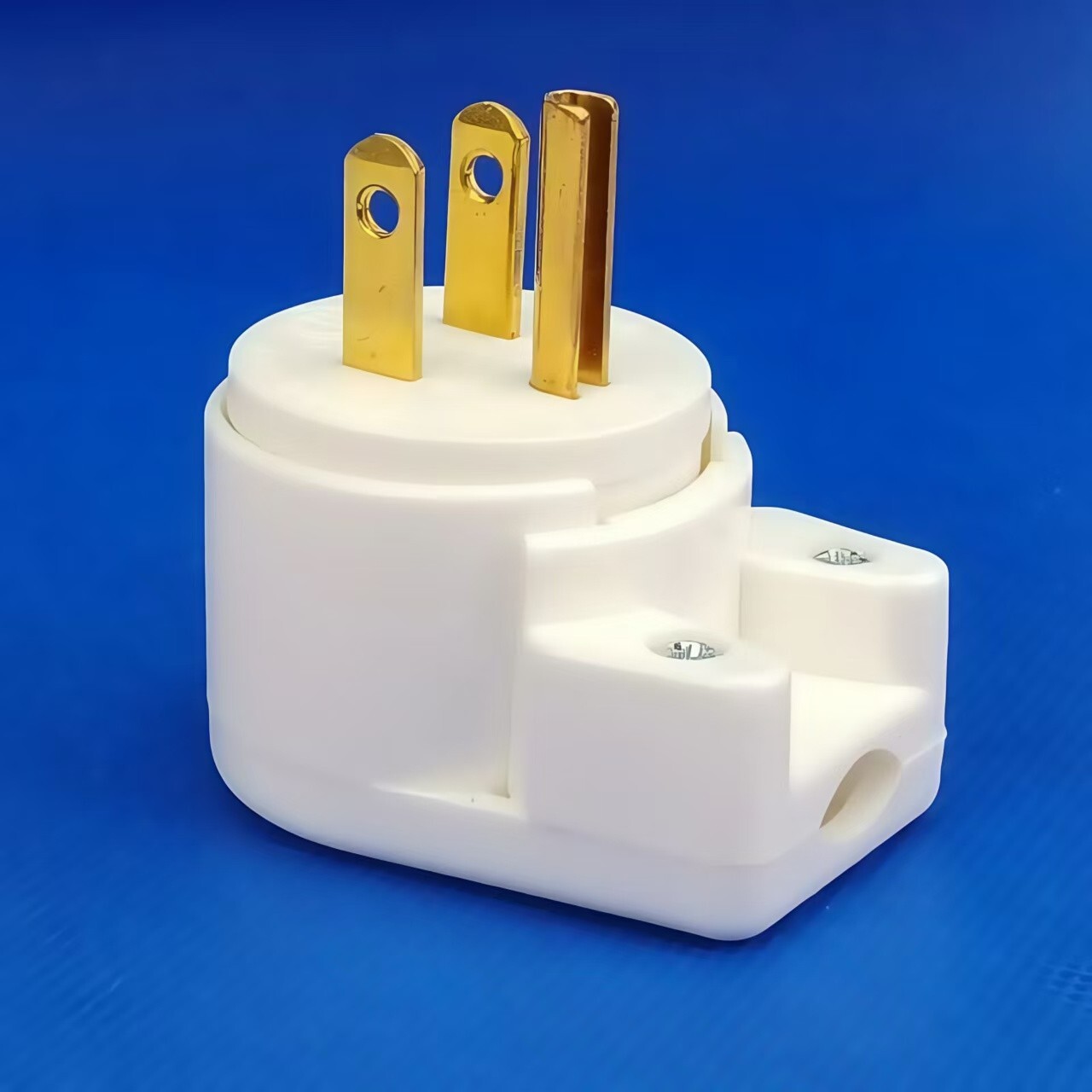 USA Canada 90 Degree Male Plug Nema 5-15P 3 Pole Angle DIY, 15A 125V ETL Listed