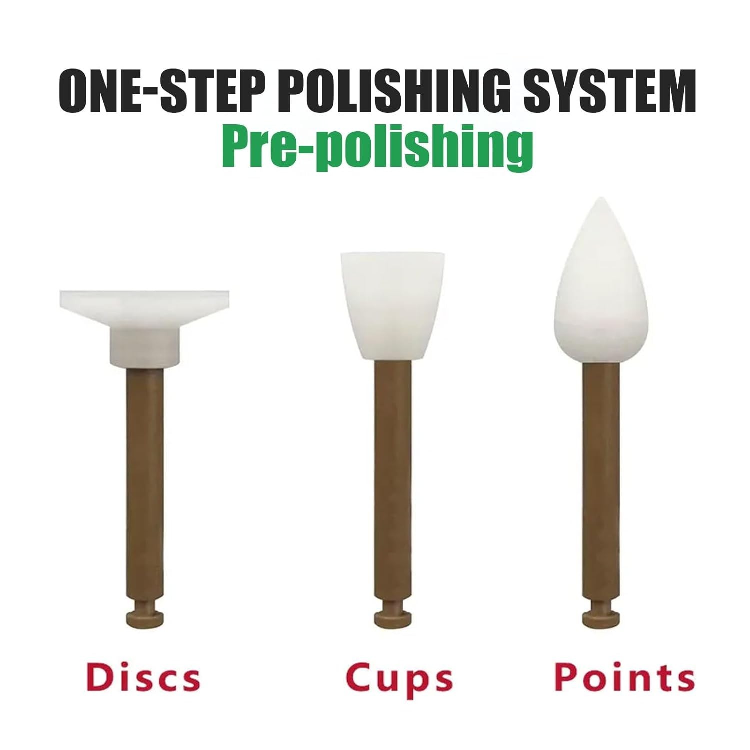 Dental Polishing Cups/Points/Discs Disposable Composite Sanding Finishing Discs