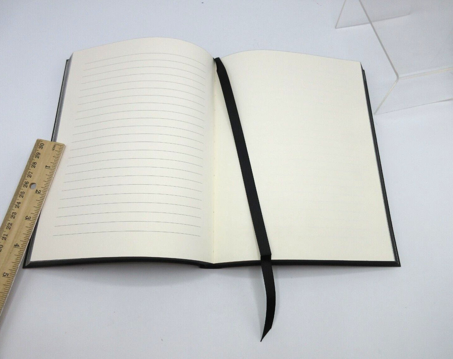 Sketch Write Sketchbook and Journal Leather Cover 7×9″ Graphic Image BLACK