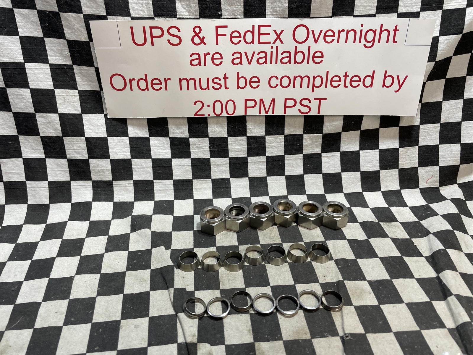 SWAGELOK NUT & FERRULE 5/8″ SS-1012-1, SS-1013-1, SS-1014-1, LOT OF 20#G12