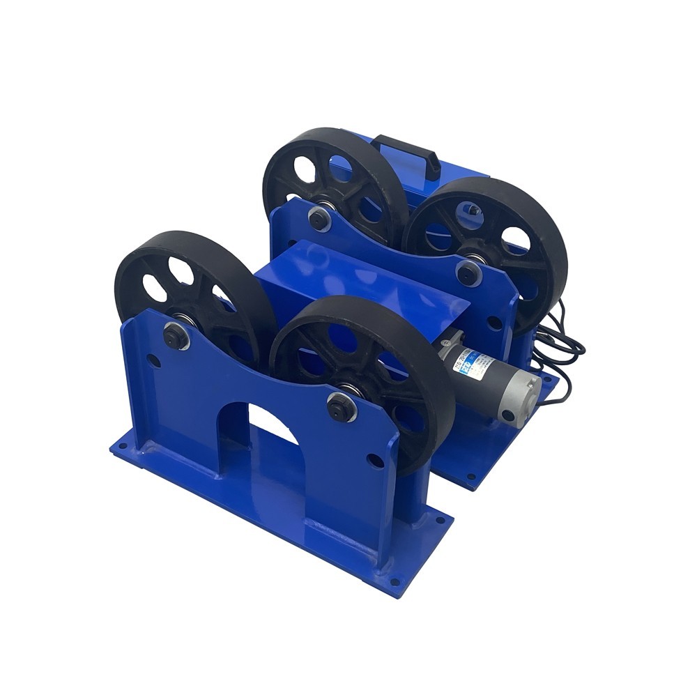 1T/ 2200lb Welding Tank Turning Roller Welding Positioner Iron wheel for TIG