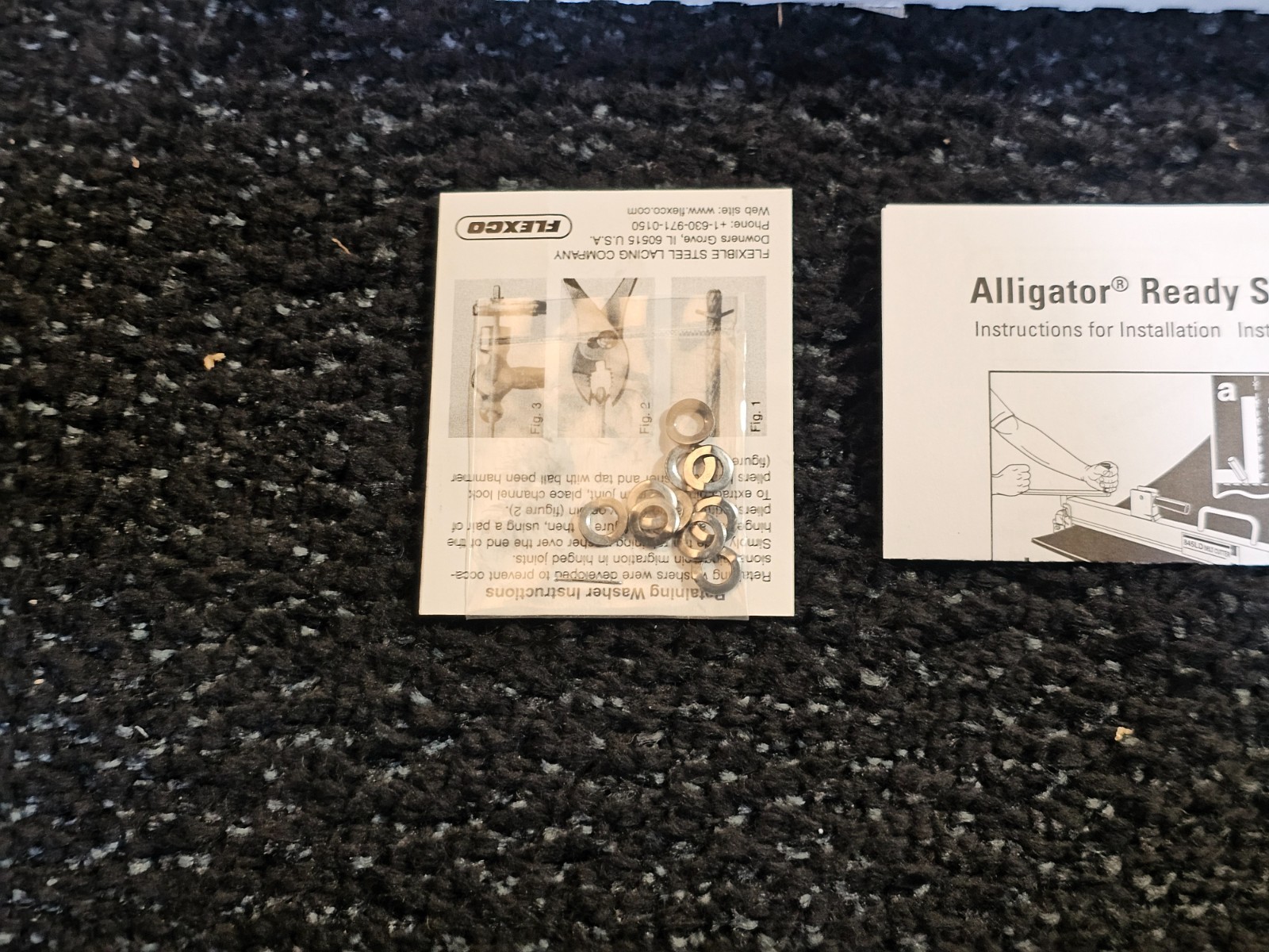 (QTY 4) FLEXCO RS187J24/600NC ALLIGATOR STAPLE BELT FASTENER 54592 STEEL