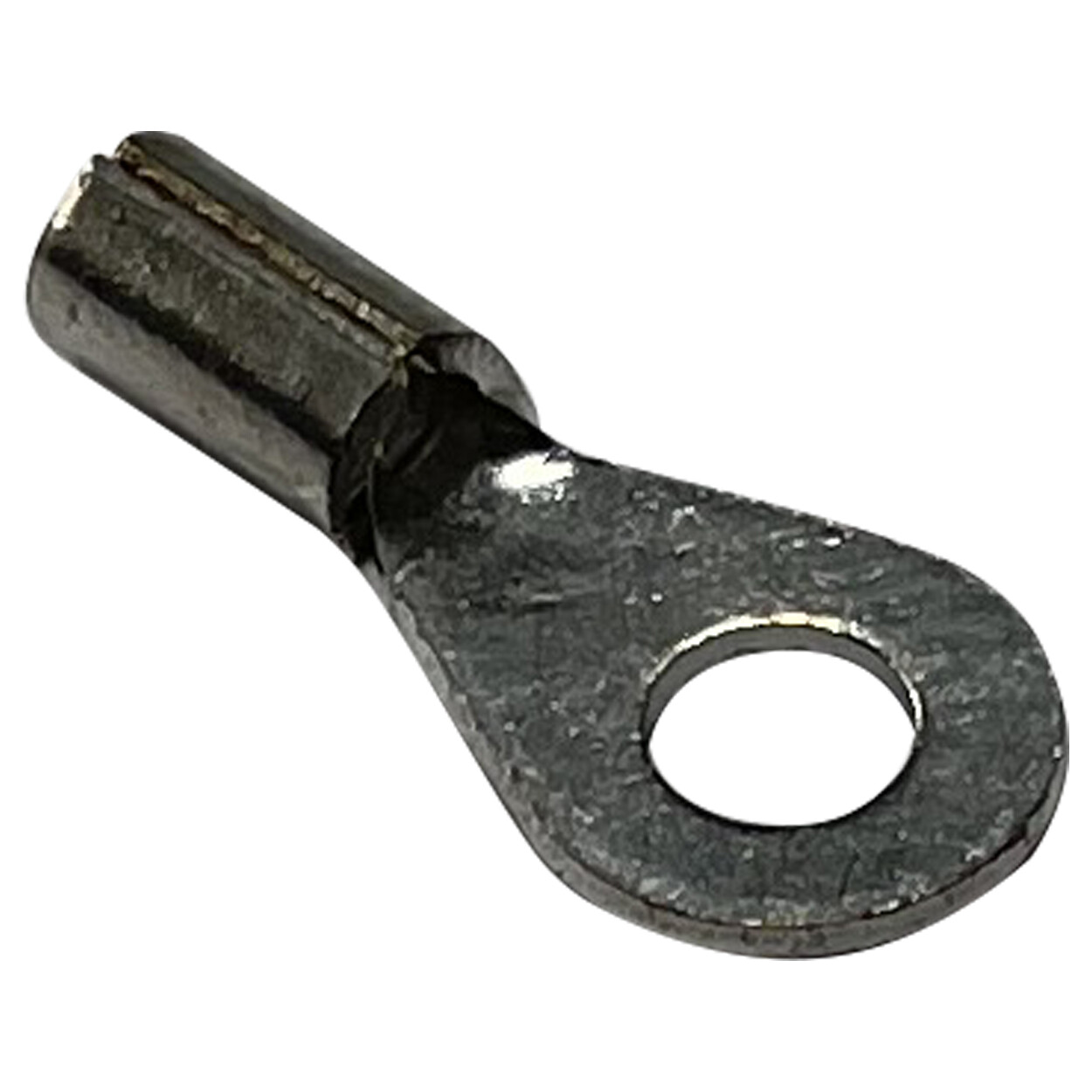 (100) Non-Insulated 22-18 Gauge #6 Ring Terminal Uninsulated Wire Connector USA