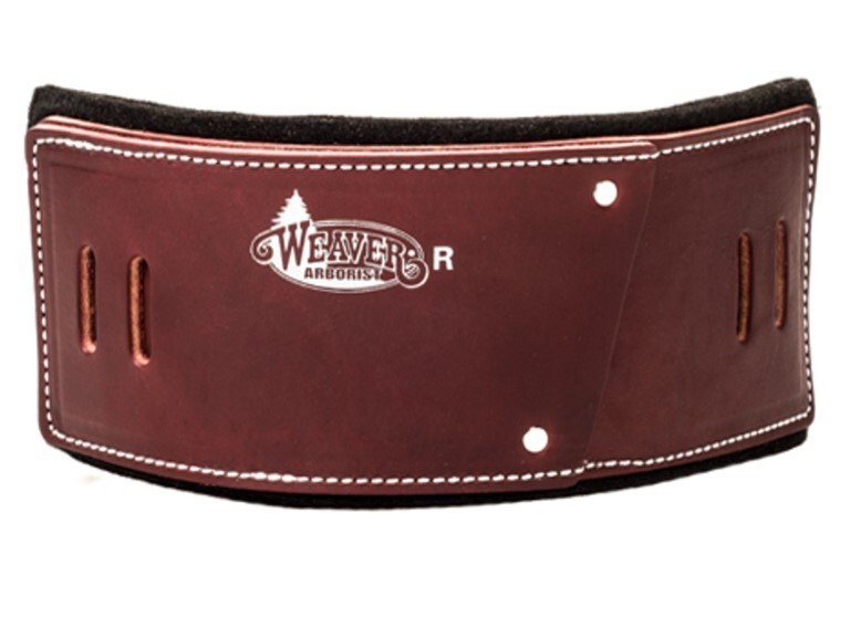 Weaver Leather Shin Cup Pads With Metal Insert Fits Buck Bashlin & Climb Right