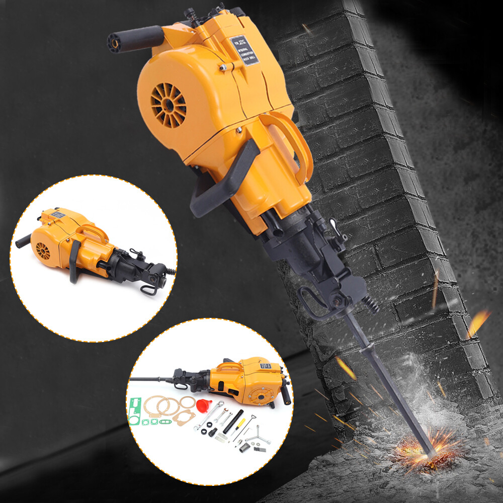 YN27C Rock Breaker Hammer Gasoline Rock Drill Drilling Machine Handheld Durable