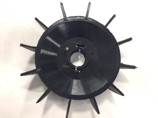 Plastic Fan for Electric Motor Inner Dia 23mm Out Dia 145mm Frame 80