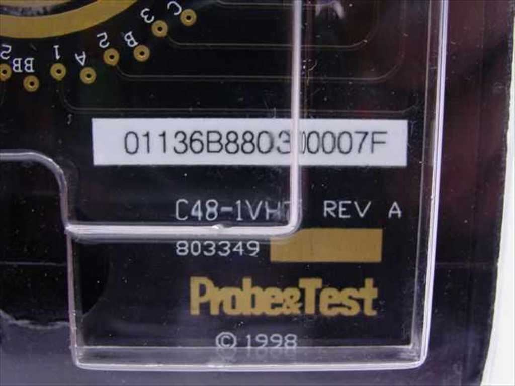 Probe&Test C48-1VHT Rev A Probe Card PCB DAS Device Semiconductor Testing 1998