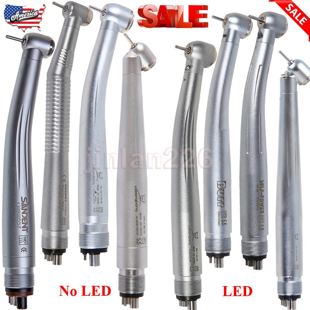 USPS Pieza de mano de alta velocidad de vías LED/NO-LED estilo NSK PANA 2/4Hole