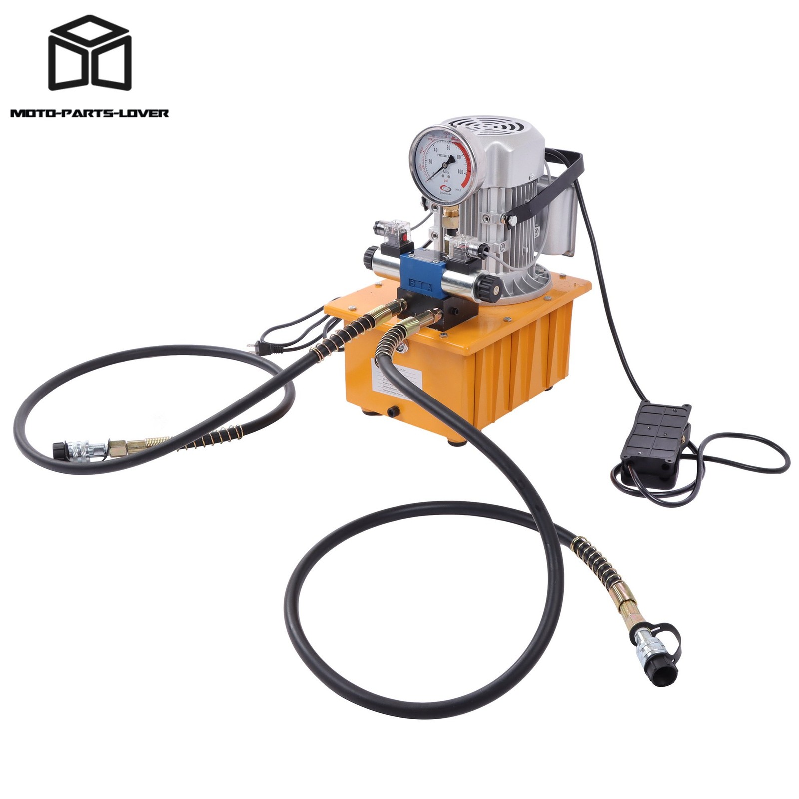 750W Electric Hydraulic Pump 10000PSI Double Acting 110V