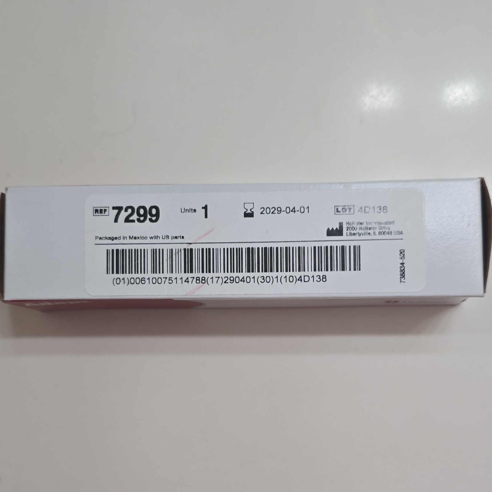 Hollister Adapt 7299 Ostomy Support Belt Large 38–46 in (95–115 cm)