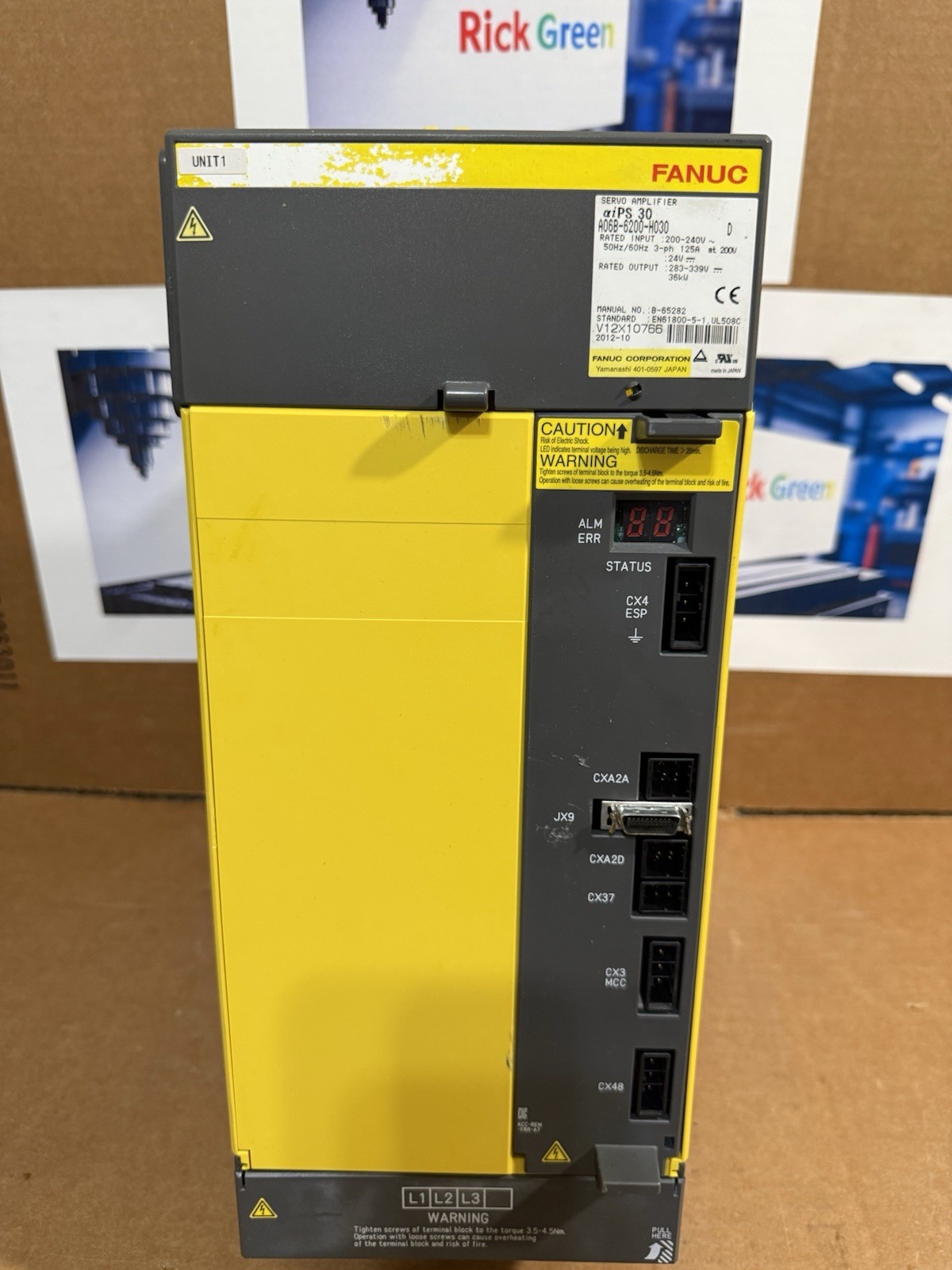 FANUC Power Supply A06B-6200-H030 Free 30 Days Return US Seller NDA Available
