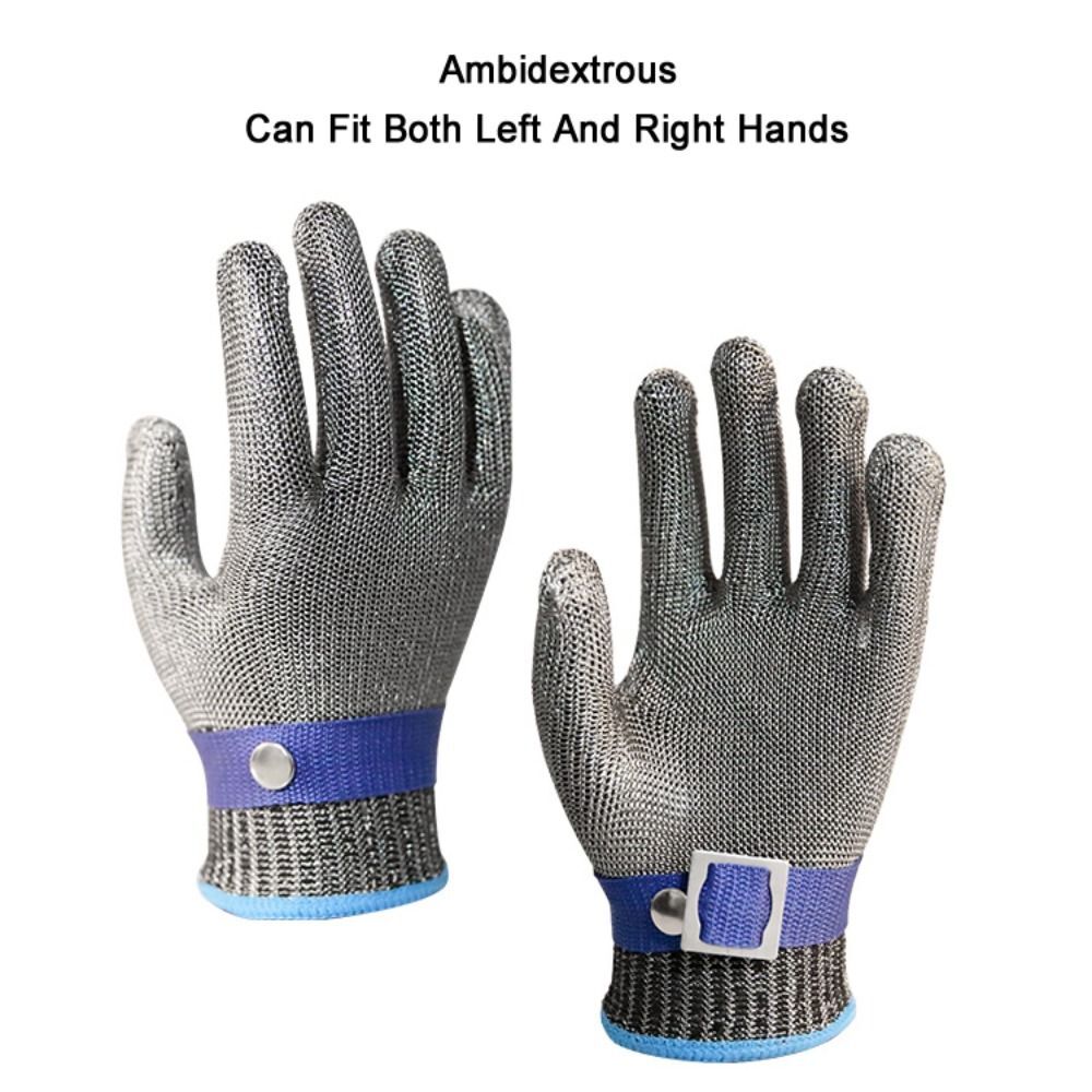 Cut Resistant Glove Stainless Steel Mesh Metal Glove for Kitchen Cooking Cutting