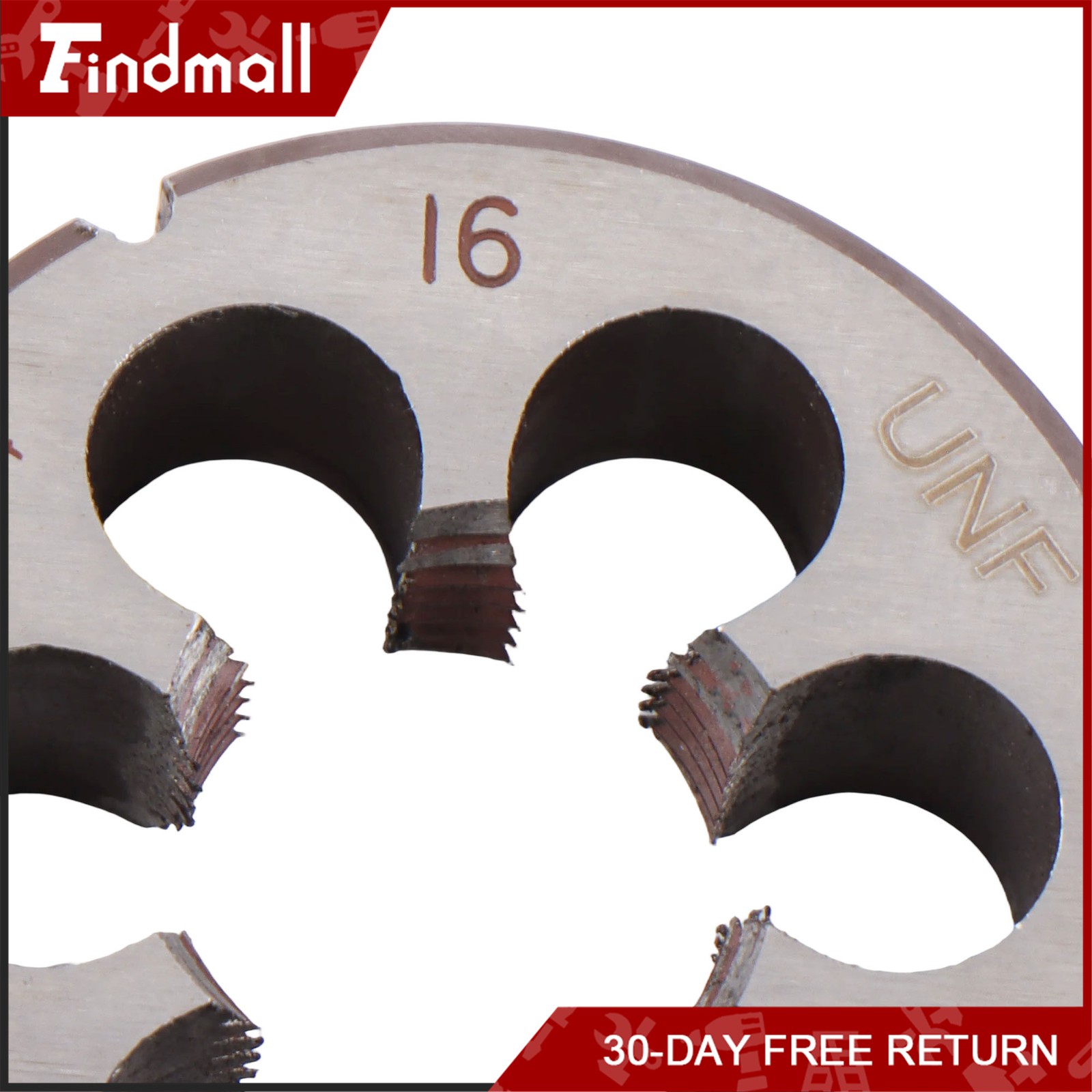 Findmall 3/4″-16 UNF Tap and Die Set Right Hand HSS Threading Gunsmithing 3/4×16