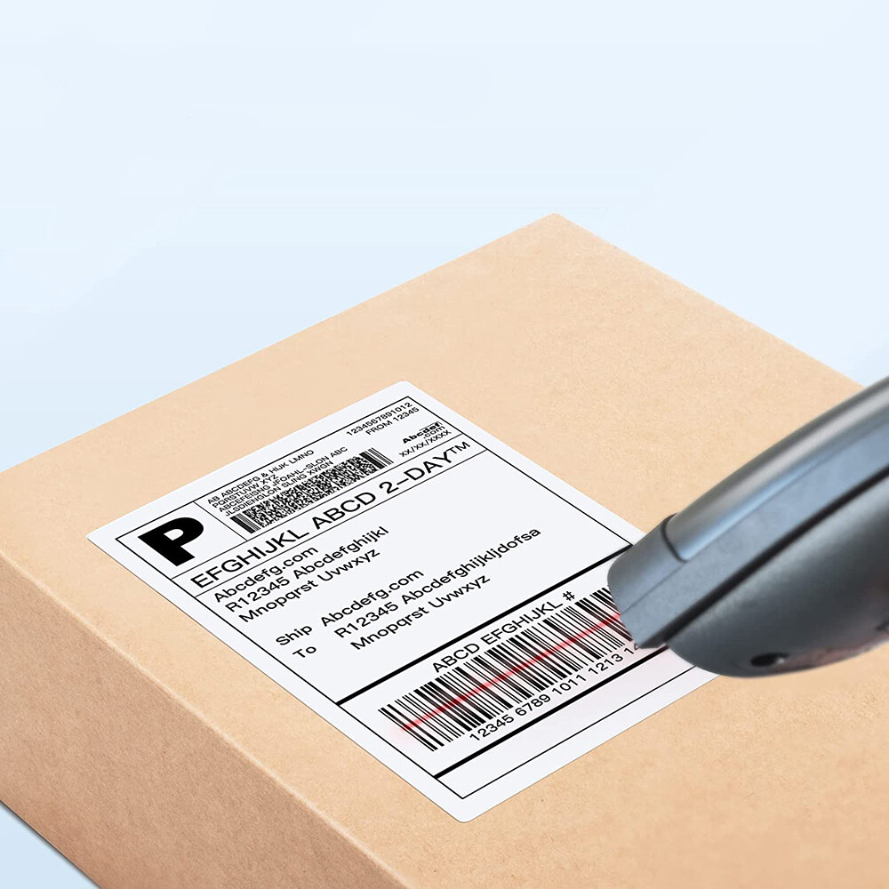 5 Rolls 102mm×42.8m Continuous RDS01U2 RD-S01U2 Shipping Label for Brother 4″