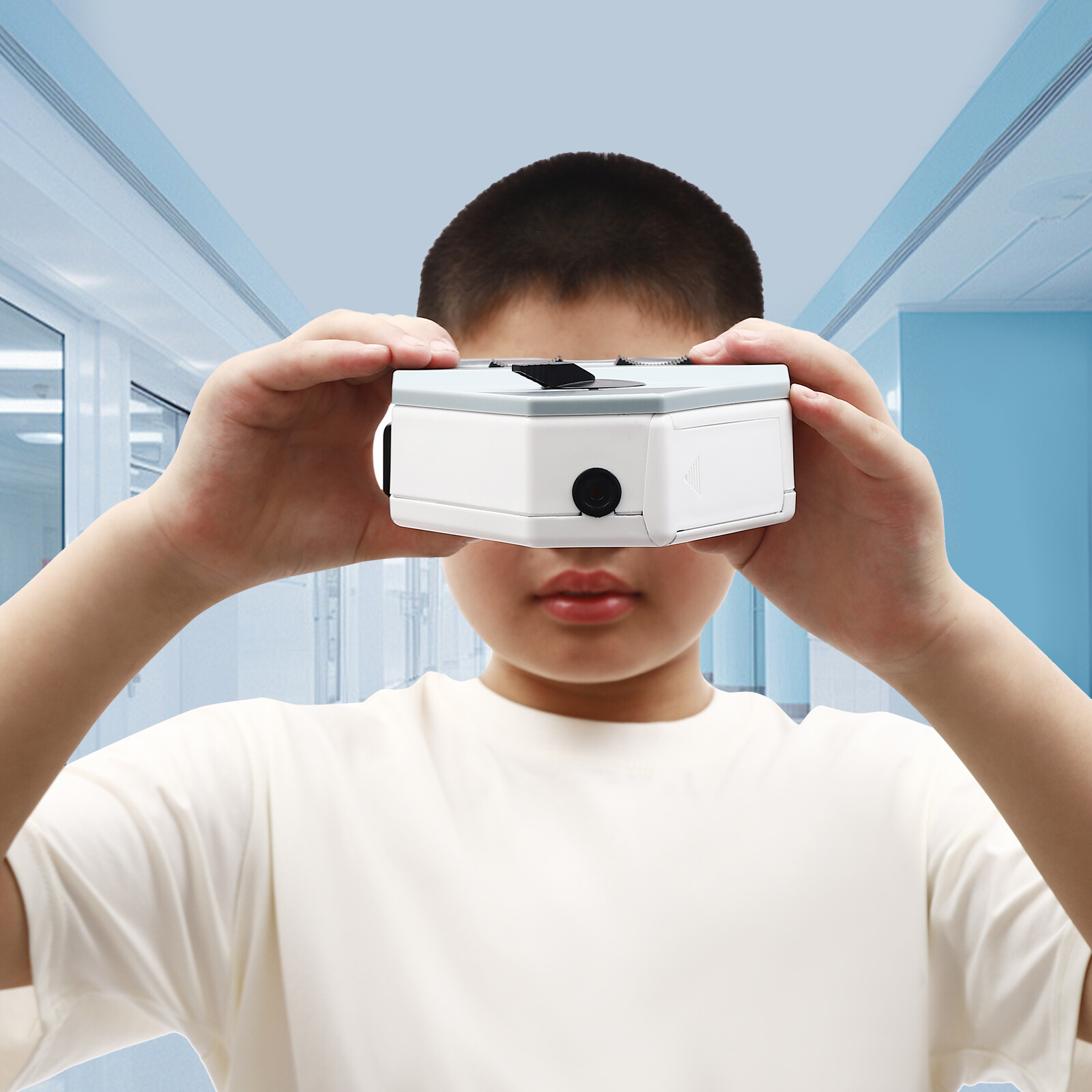 Optical Digital Pupilometer with LCD Display for Precise Pupillary Distance