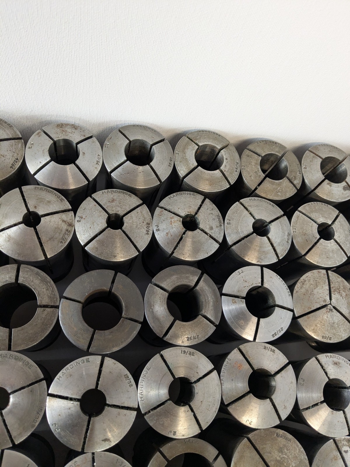 Hardinge 2J Collet Mega Lot of 61. All Hardinge No Duplicates From 10EE Monarch